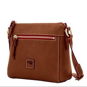 SOLD SOLD Dooney & Bourne Camel Brown Leather Crossbody Handbag $299